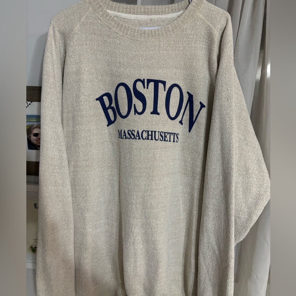 Vintage Boston Crewneck Sweatshirt